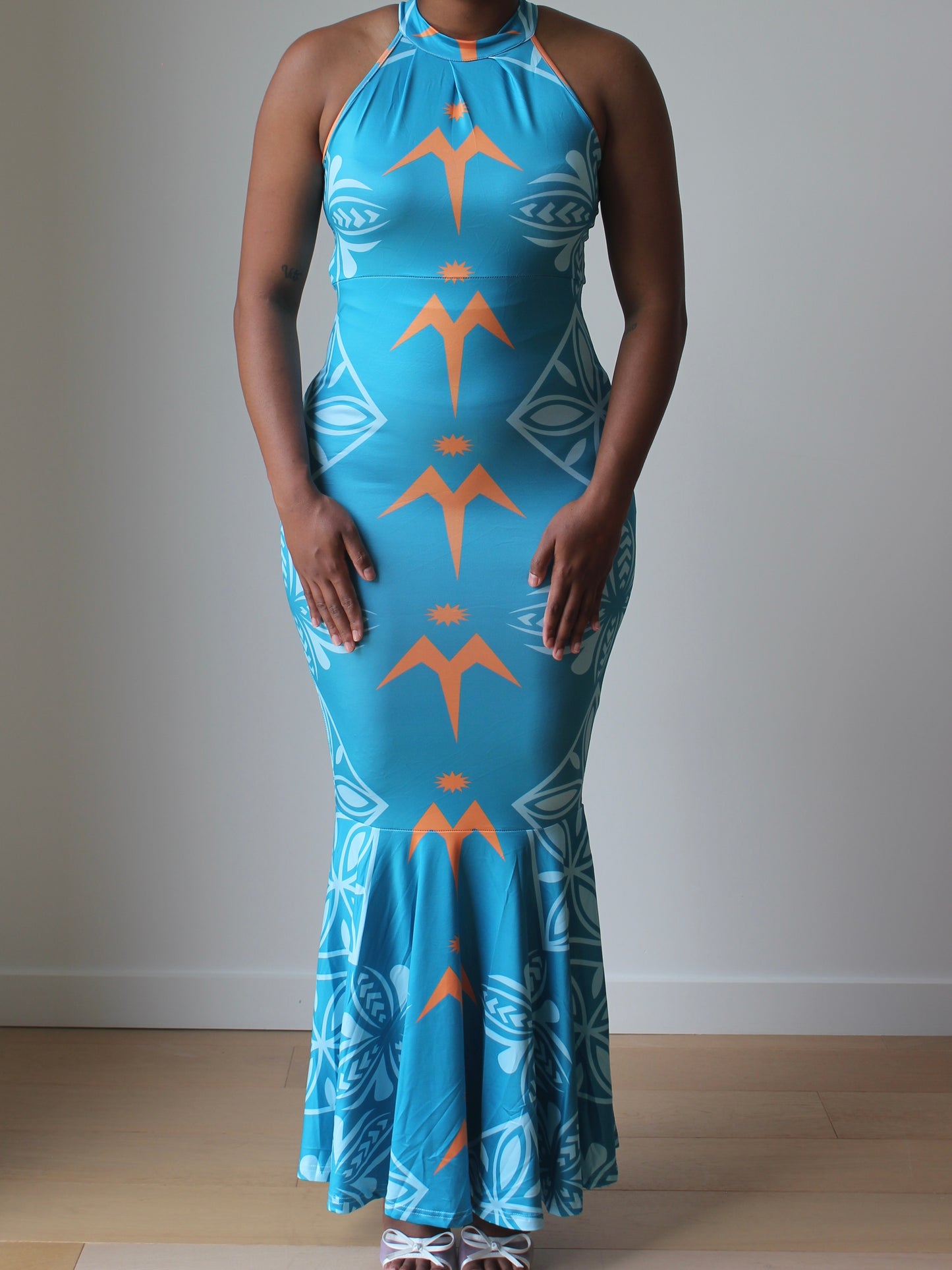 Amoura Dress - Blue