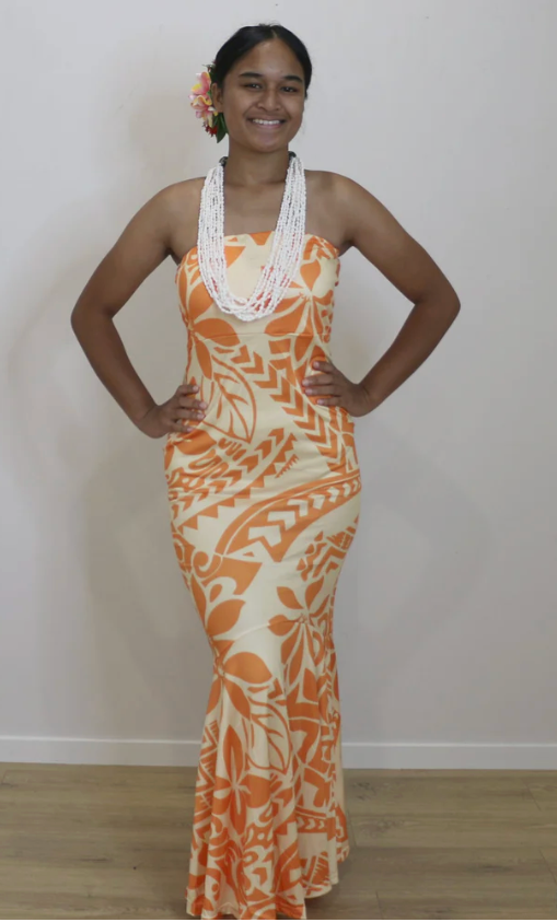 Ku'uipo Dress - Orange