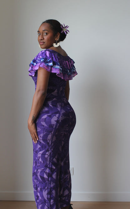 Mariata Dress - Purple