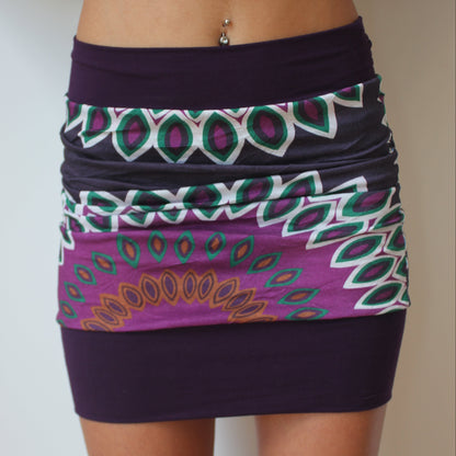 Boho Mini Skirt