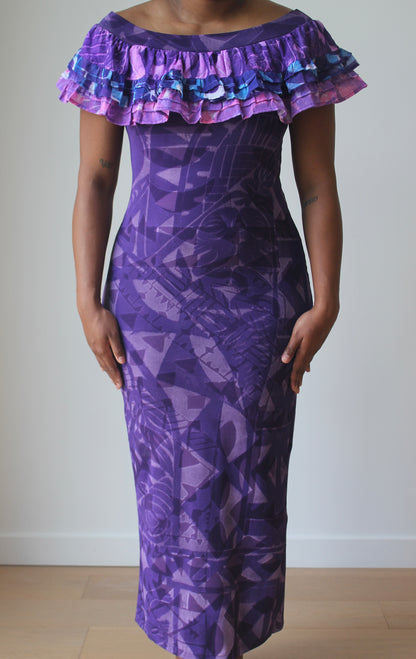 Mariata Dress - Purple