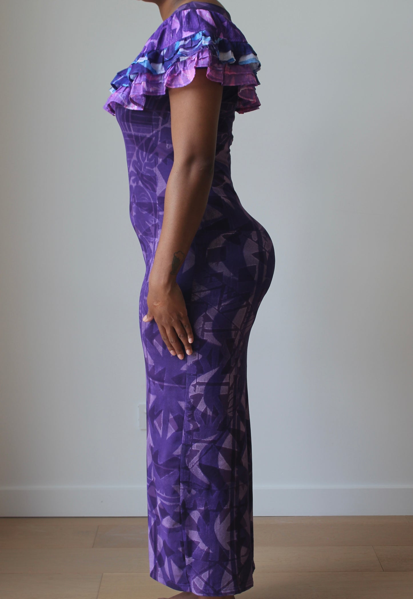 Mariata Dress - Purple