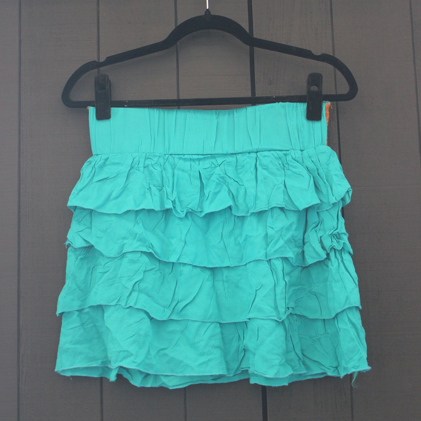 Belt Frill Mini Skirt