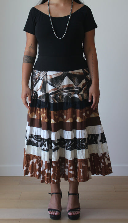 Tiare Skirt - Brown