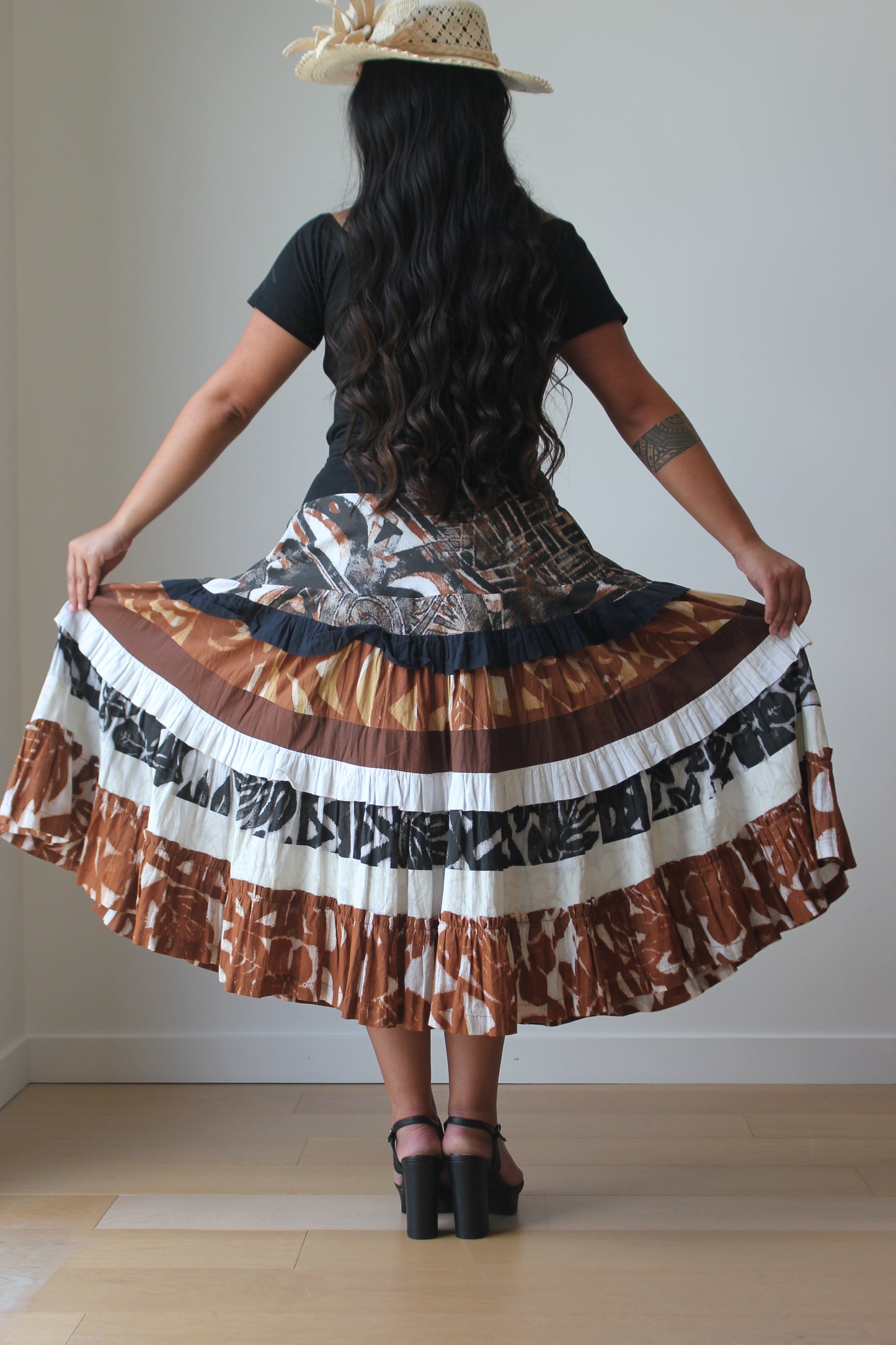 Tiare Skirt - Brown