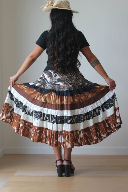 Tiare Skirt - Brown