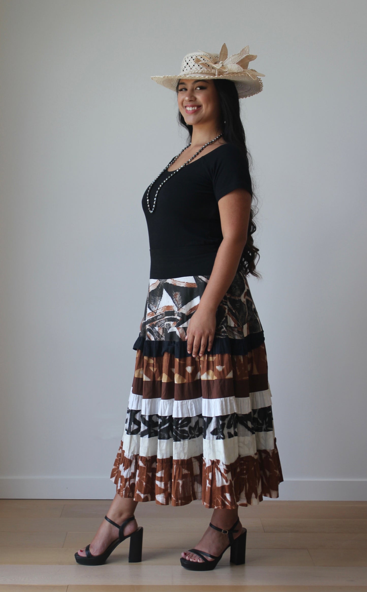 Tiare Skirt - Brown