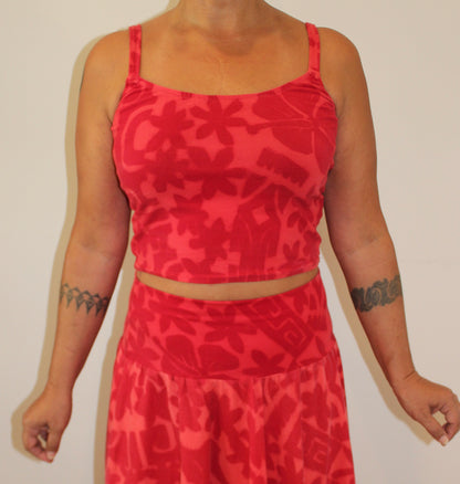 Vintage TAV Top - Red