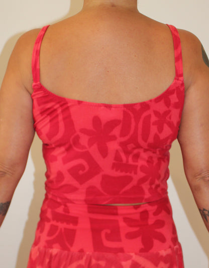 Vintage TAV Top - Red