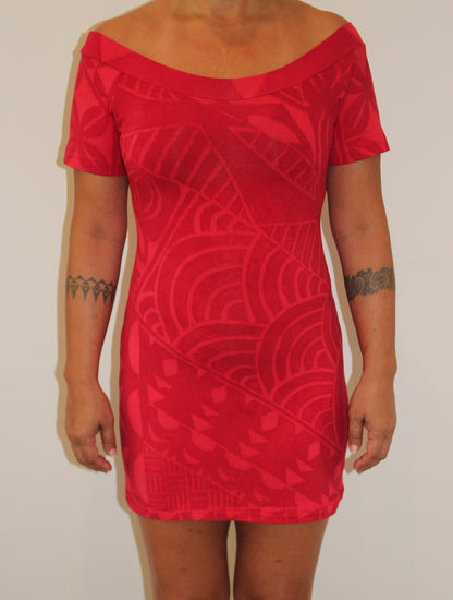 Aimata Dress - Red