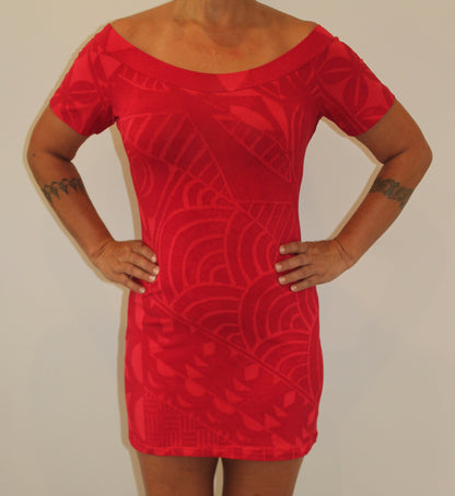 Aimata Dress - Red