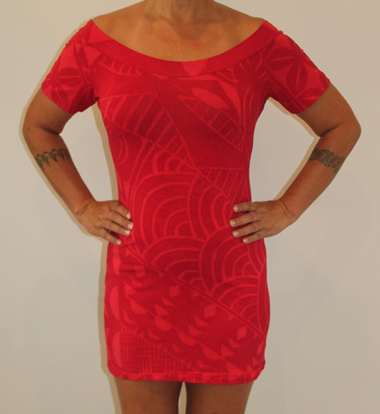 Aimata Dress - Red