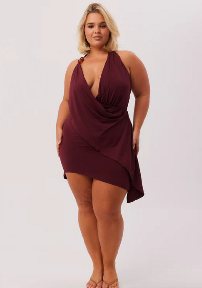 Isa Drape Dress