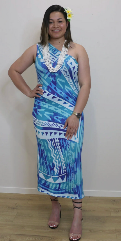 Masina Dress - Blue