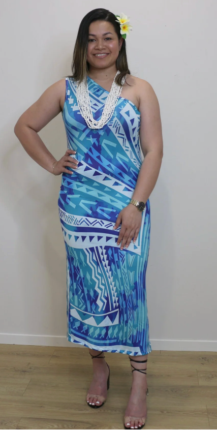 Masina Dress - Blue