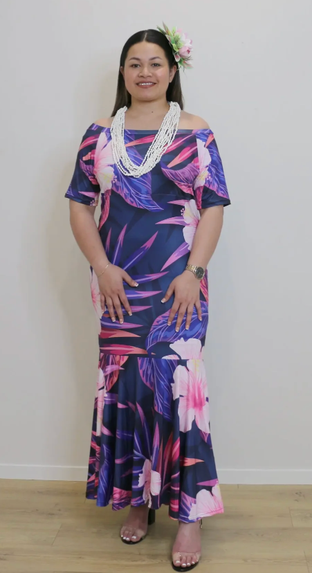 Le Aute Dress - Purple