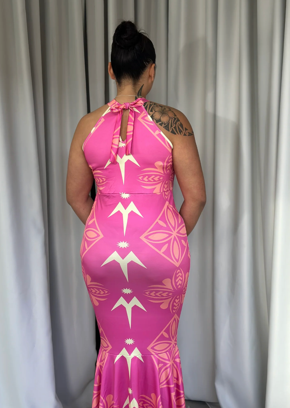 Amoura Dress - Pink