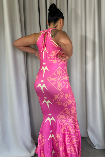 Amoura Dress - Pink
